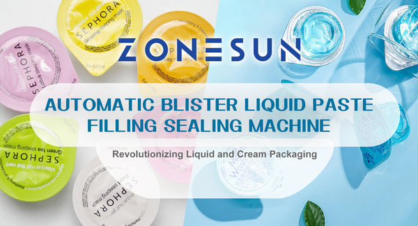 ZONESUN ZS-DDP270 AUTOMATIC BLISTER LIQUID PASTE FILLING SEALING MACHINE