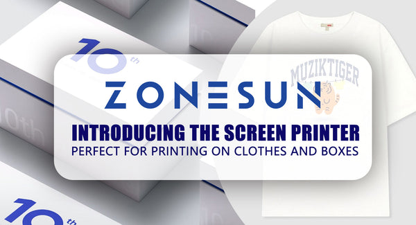 Introducing the Zonesun ZS-SY1520 Screen Printer: Perfect for Printing on Clothes and Boxes