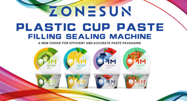 ZONESUN ZS-AFS02 Plastic Cup Paste Filling Sealing Machine: A New Choice for Efficient and Accurate Paste Packaging