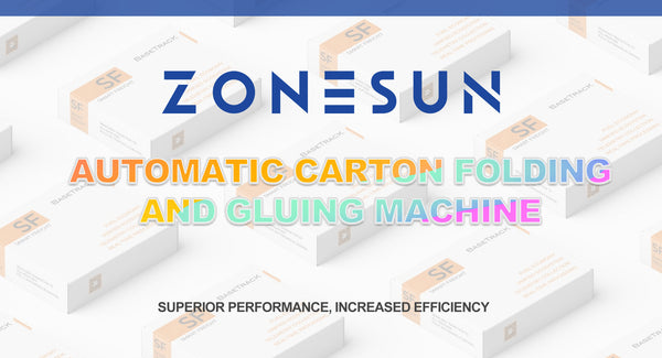 ZONESUN ZS-ZH120 Automatic Carton Folding and Gluing Machine: Superior Performance, Increased Efficiency