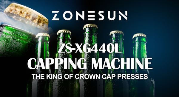 ZONESUN ZS-XG440L Capping Machine: The King of Crown Cap Presses