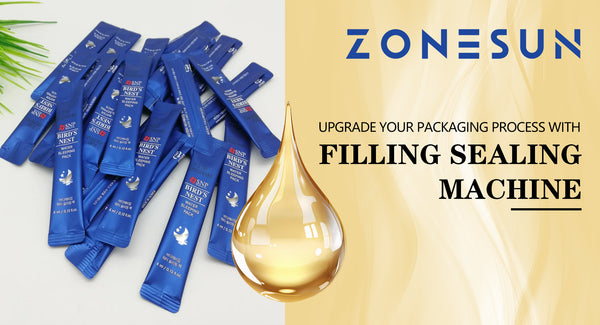 Upgrade Your Packaging Process with ZS-FS200D Filling Sealing Machine