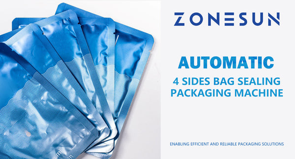 ZONESUN ZS-DCF100 Automatic 4 Sides Bag Sealing Packaging Machine： Enabling Efficient and Reliable Packaging Solutions