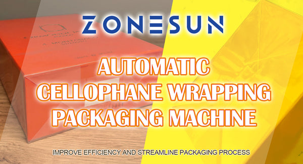 ZONESUN ZS-MSFM750A Automatic Cellophane Wrapping Packaging Machine: Improve Efficiency and Streamline Packaging Process