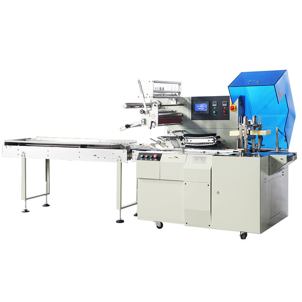 horizontal flow wrapping machine