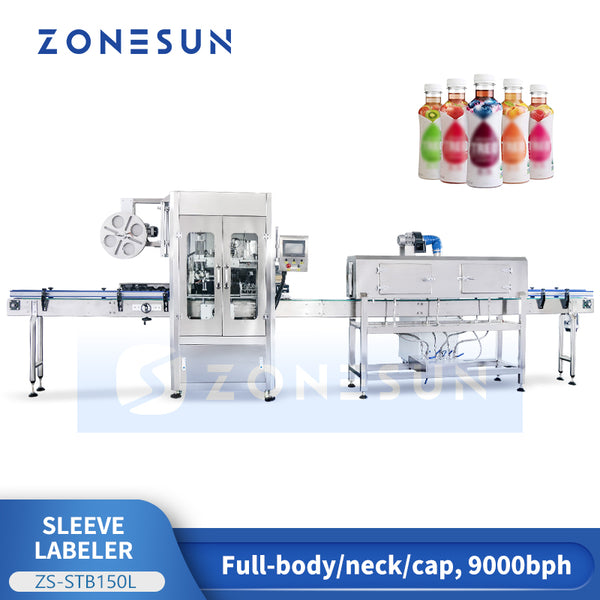 ZONESUN Bottle Sleeving Labeling And Shrinking Machine