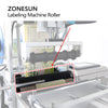 ZONESUN ZS-TB101 Slideway Single/Double Side Round Bottle Labeling Machine with Unloading Slide