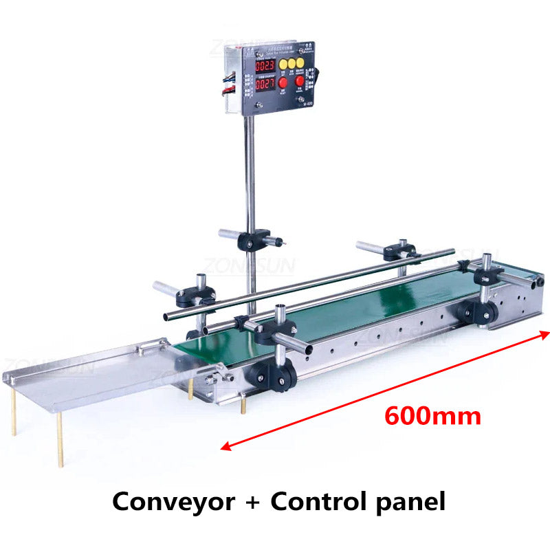 ZONESUN Small Digital Control Automatic Liquid Waterproof Conveyor Belt For Production