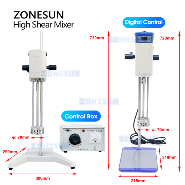 ZONESUN ZS-J301 Emulsifying Mixer