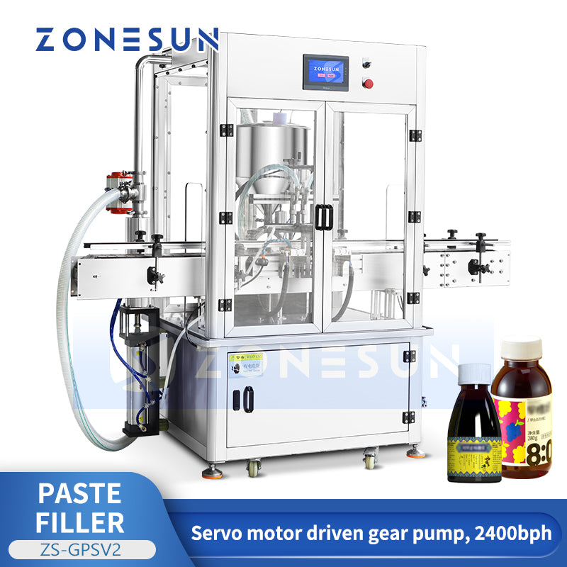 ZONESUN ZS-GPSV2 Servo Gear Pump Filling Machine