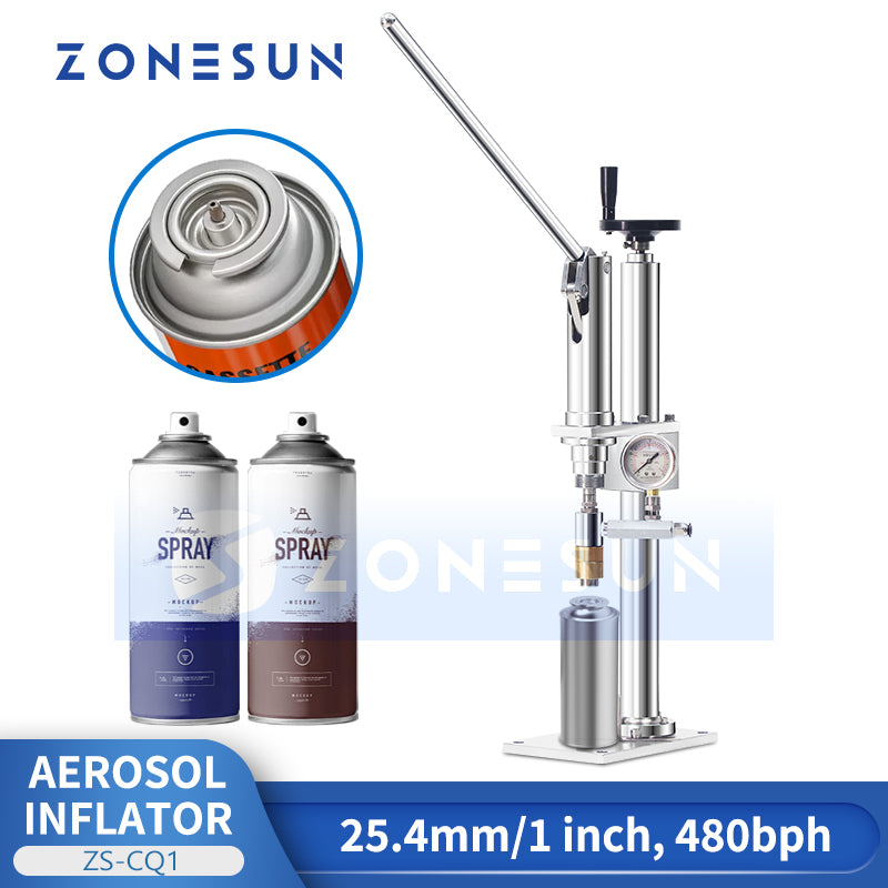 Aerosol Can Gas Filling Machine