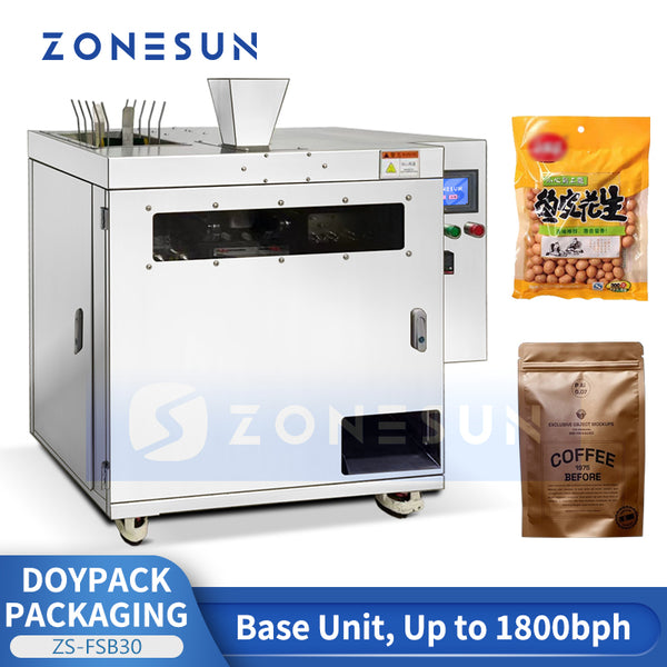 ZONESUN ZS-FSB30 Premade Pouch Filling Sealing Machine