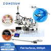 ZONESUN Flat Surface Labeling Machine 