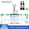 zonesun red wine corking machine