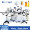 ZONESUN Perfume Filling Capping Machine