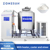 ZONESUN ZS-PRT100L Pasteurization Tank Heater Cooler Equipment