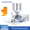 Ketchup Sauce Weighing and Filling Machine