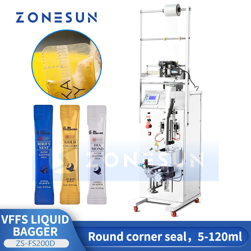 ZONESUN ZS-FS200D Liquid Sachet Filling Sealing Machine