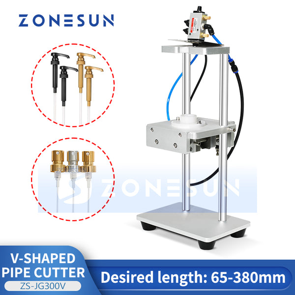 ZONESUN ZS-JG300V V-Shaped Cut Pipe Dip Tube V Cutter