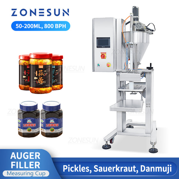 ZONESUN ZS-GTSC1 Pickles Filling Machine Chinese Sauerkraut Packaging