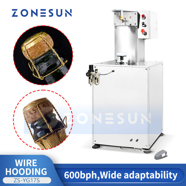  Wine Cap Wire Hooding Machine