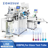 Glass Test Tube Filling Monoblock Equipment