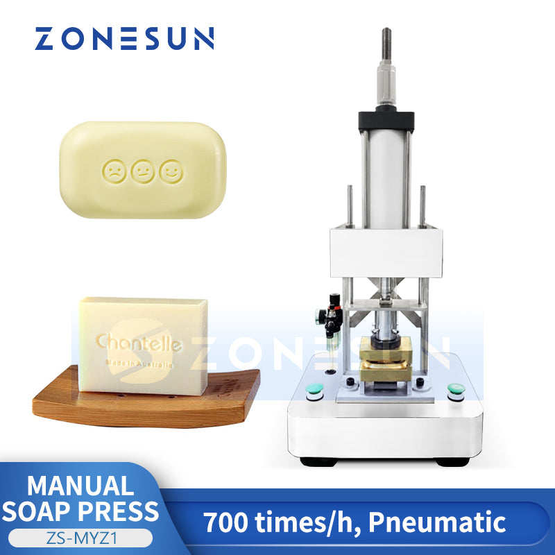 ZONESUN ZS-MYZ1 Manual Pneumatic Soap Pressing Machine