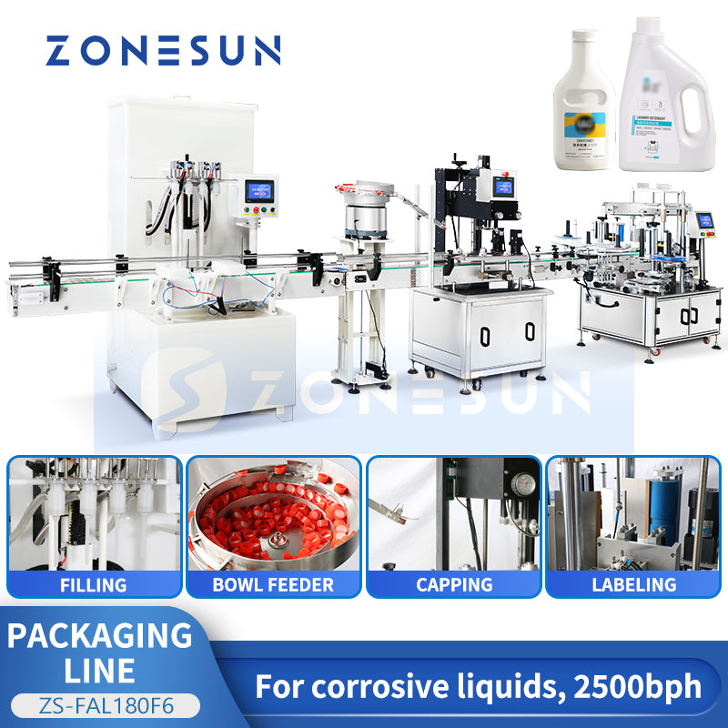 ZONESUN Corrosive Liquid Packaging Production Line