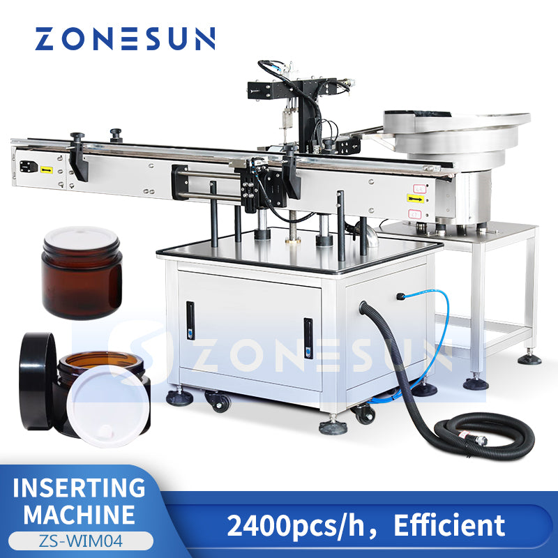 ZONESUN ZS-WIM04 Customized Inner Lids Inserting Machine