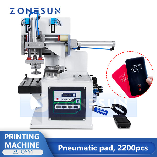 ZONESUN ZS-QYY1 Pad Printing Machine Flat Surface Printer