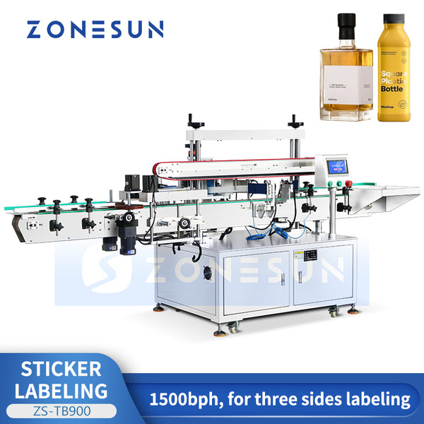 Automatic Square Bottle Labeling Machine