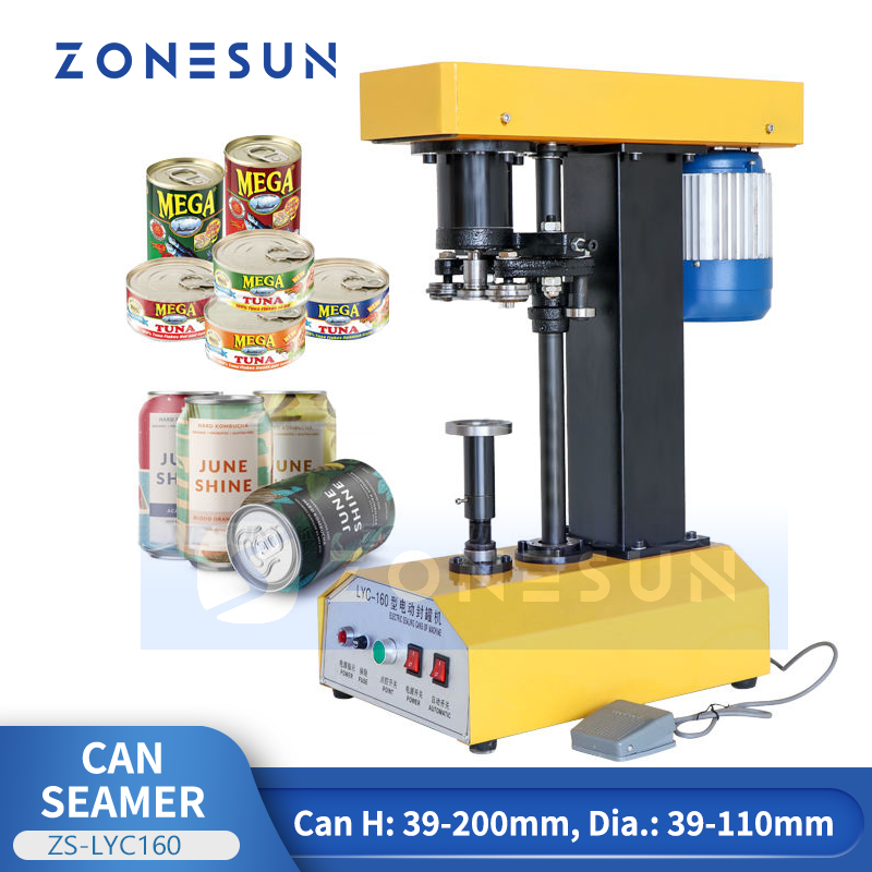ZONESUN ZS-LYC160 Cans Sealing Machine