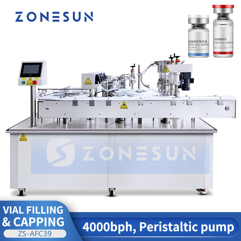 ZONESUN ZS-AFC39 Vial Filling and Capping Machine Small Dose Packaging