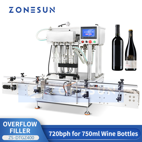 wine bottle filling machine