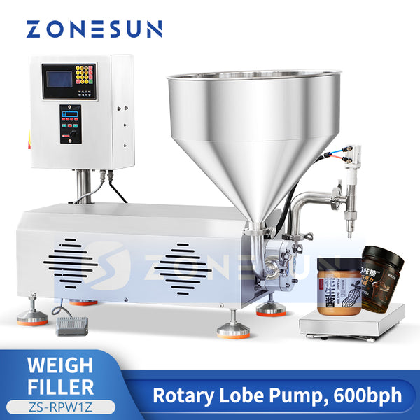 rotary lobe pump filling machine