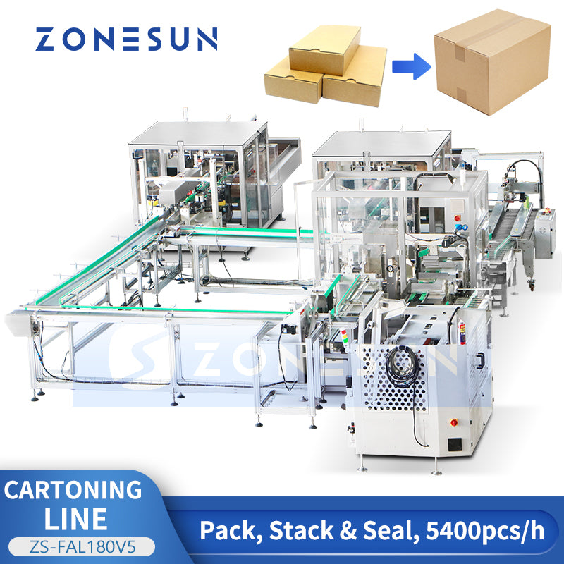 ZONESUN Automatic Cartoning Packaging Solution