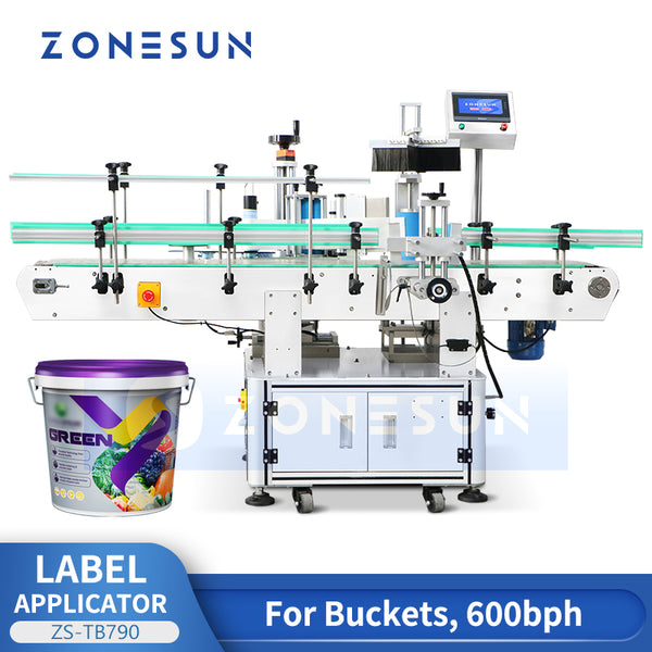 ZONESUN ZS-TB790 Automatic Bucket Labeling Machine