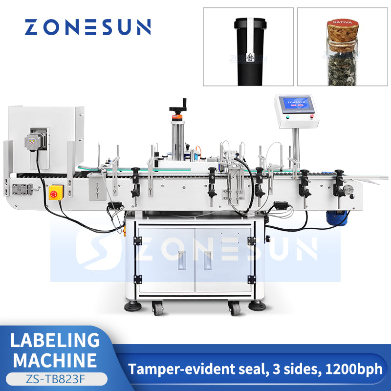 ZONESUN Tamper Evident Labeler Machine