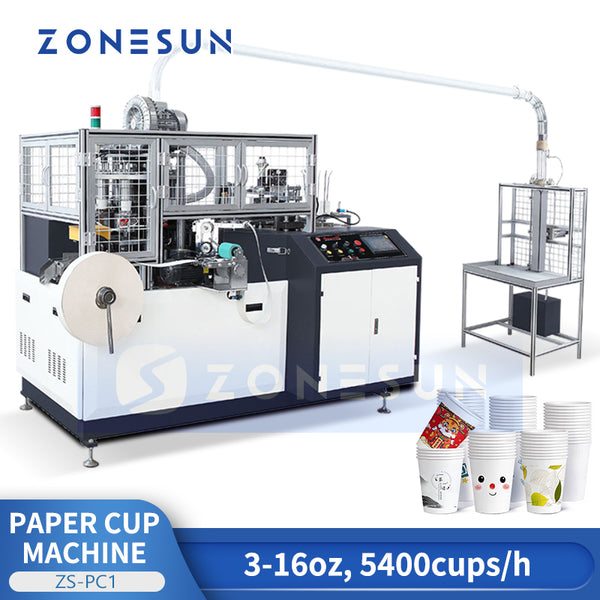 ZONESUN ZS-PC1 High Speed Paper Cup Making Machine