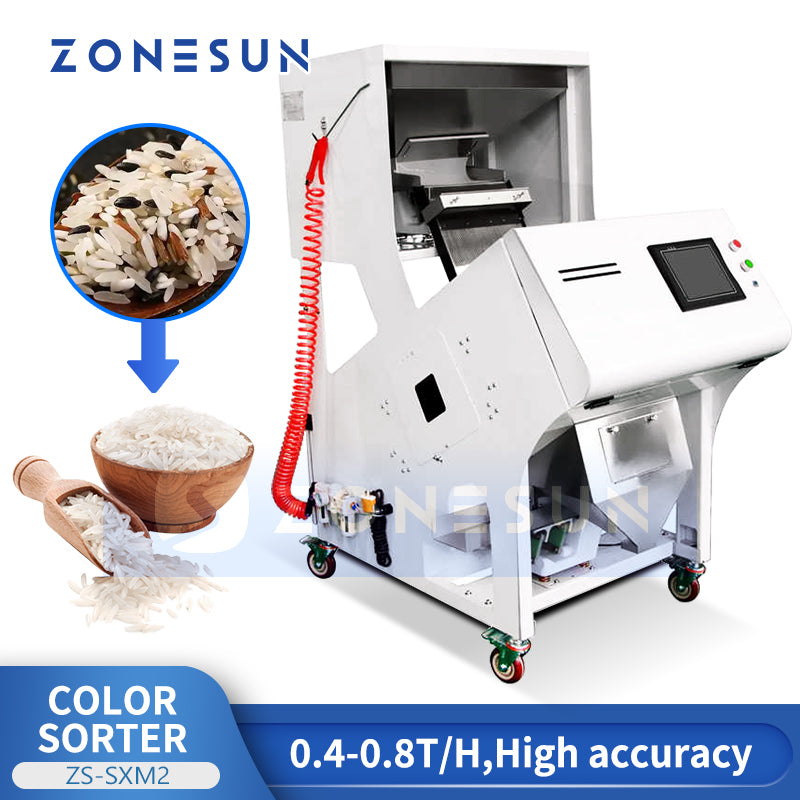 zonesun rice color sorting machine