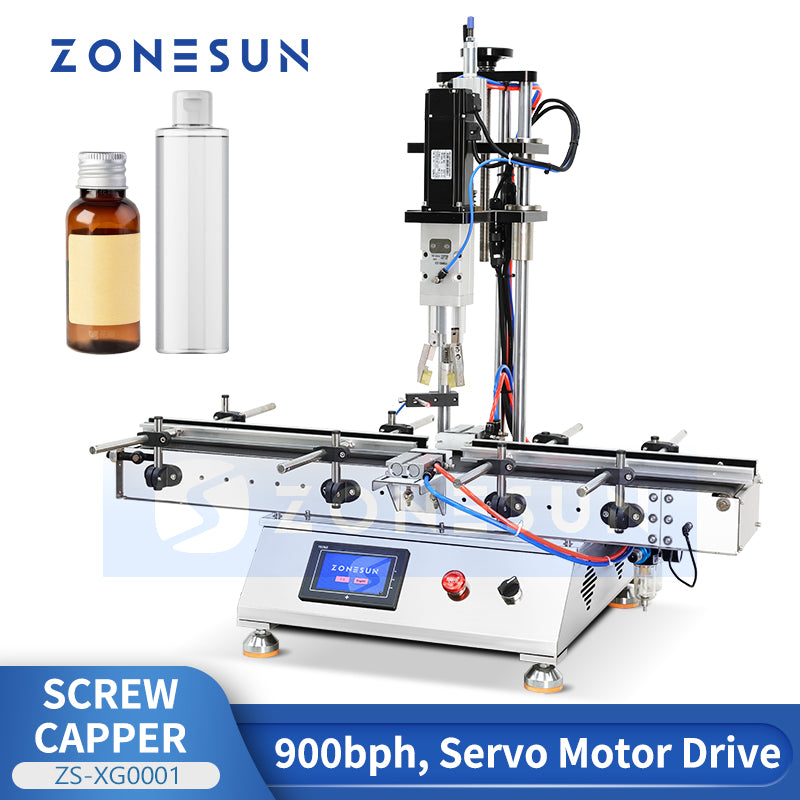 ZONESUN ZS-XG0001 Tabeltop Screw Capper Lids Capping Machine