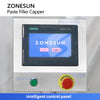 ZONESUN ZS-AFC44 Airless Pump Paste Cosmetic Cream Filling and Capping Machine