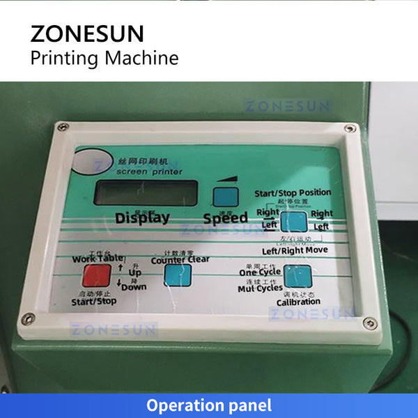 zonesun screen printing machine