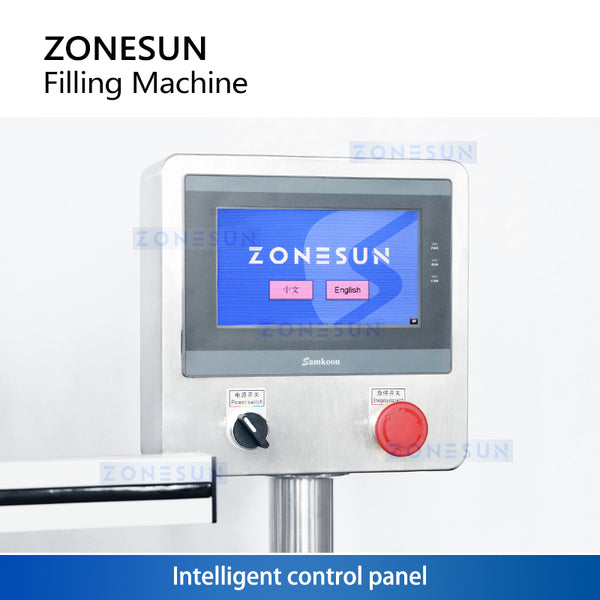 plc control filling machine