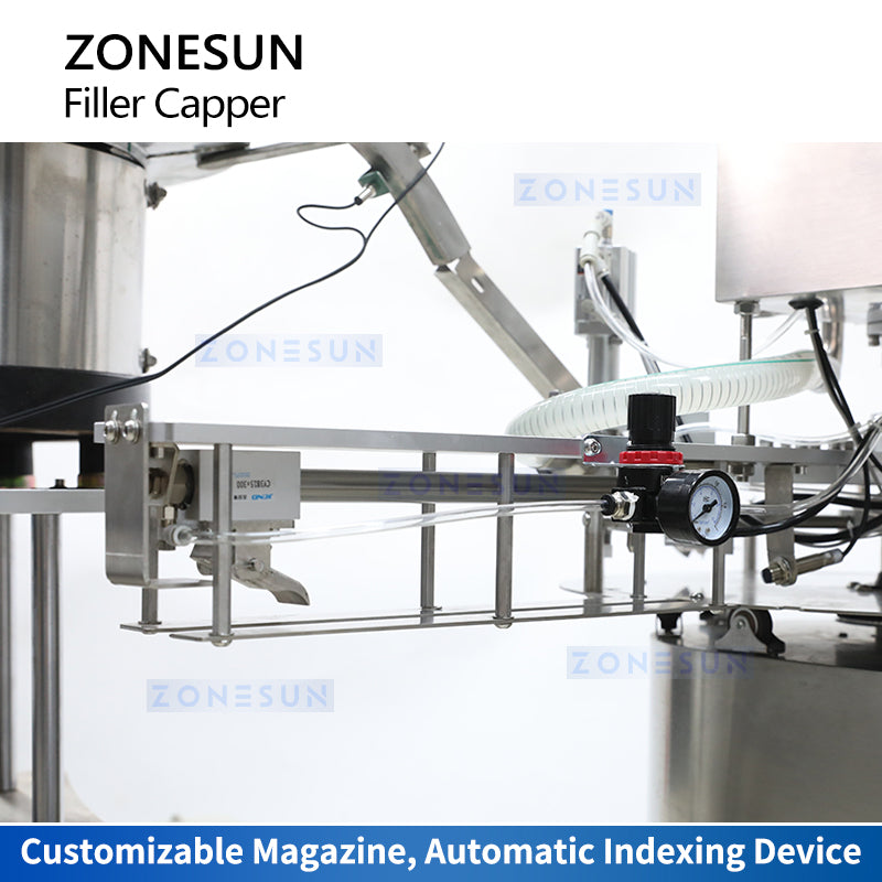 ZONESUN ZS-SVFC1 Rotary Spout Pouch Filler Servo Motor Filling Sealing Machine