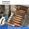 ZONESUN ZS-TFS6 Linear Ultrasonic Tube Paste Filling and Sealing Machine