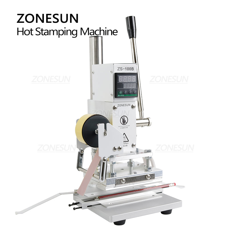 ZONESUN ZS-100B 10x13cm Dual Use Hot Foil Stamping Machine