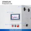 ZONESUN ZS-FAL180F5 Corrosive Liquid Packaging line For Gallon Bottle