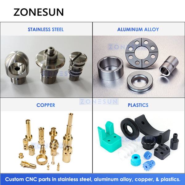 ZONESUN ZS-CNC1 CNC Customized Machined Parts & Components