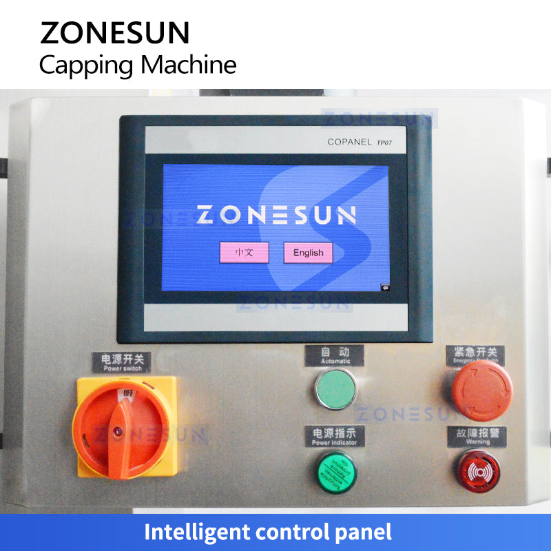 ZONESUN ZS-VTXG2 Dual-Head Servo Tracking Capping Machine